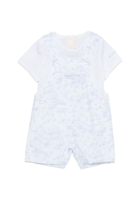 T-shirt e salopette GIVENCHY KIDS | H31261N48